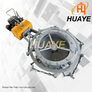 气动调节扇形阀